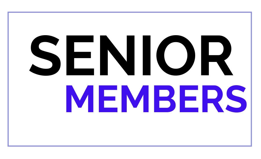 SENIOR MEMBER Made with PosterMyWall 2